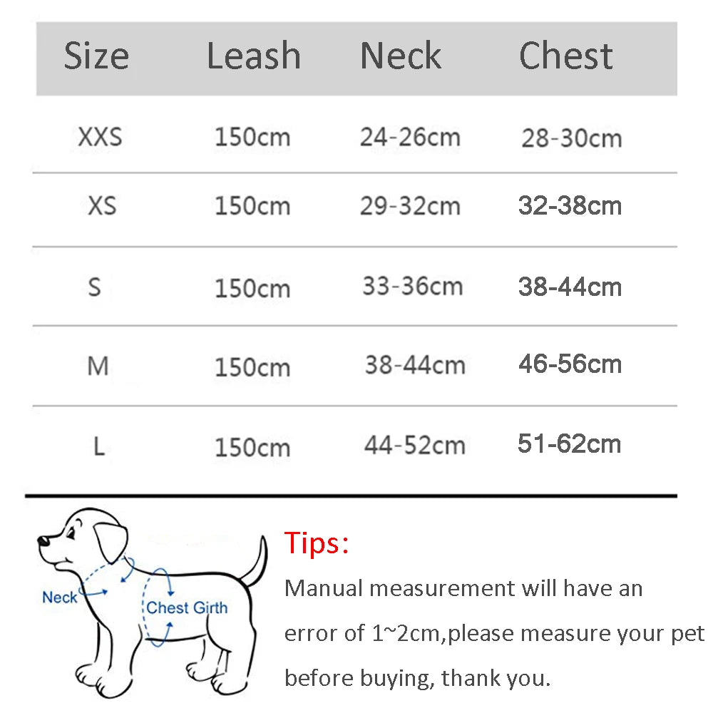 Adjustable Dog Harness & Leash